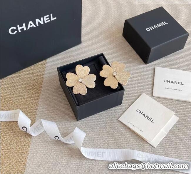 Cheap Discount Chanel Bloom Earrings CH012613 Gold 2026