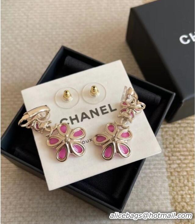 Luxury Cheap Chanel Bloom Earrings CH012618 Pink 2026