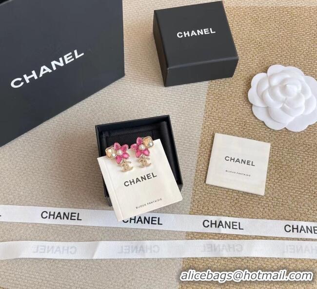 Free Shipping Discount Chanel Bloom Earrings CH012619 Pink 2026
