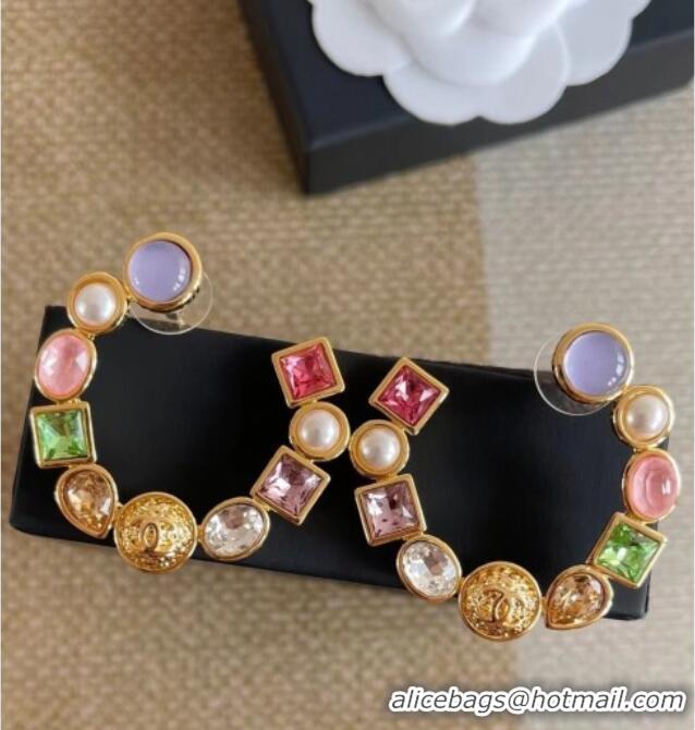 Hot Sell Cheap Chanel Crystals Earrings CH012621 Multicolor 2026