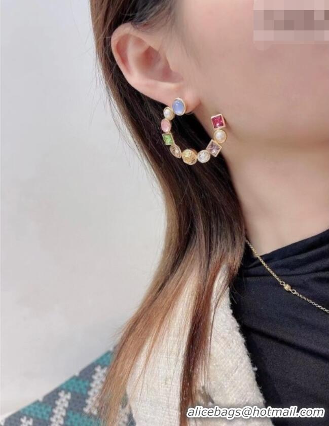 Hot Sell Cheap Chanel Crystals Earrings CH012621 Multicolor 2026