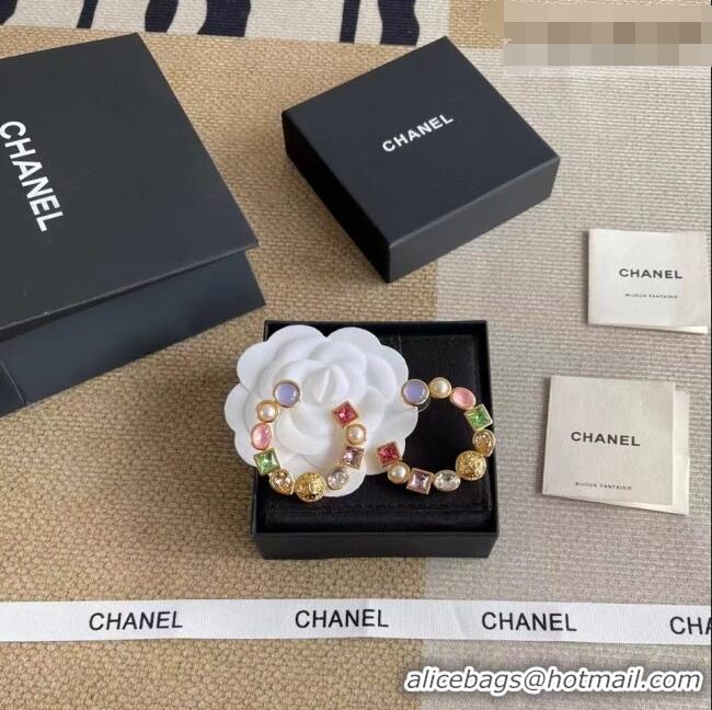 Hot Sell Cheap Chanel Crystals Earrings CH012621 Multicolor 2026