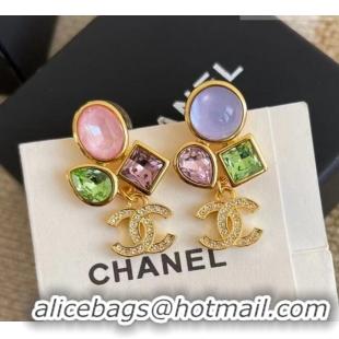 Hot Sell Cheap Chanel Crystals Earrings CH012622 Multicolor 2026