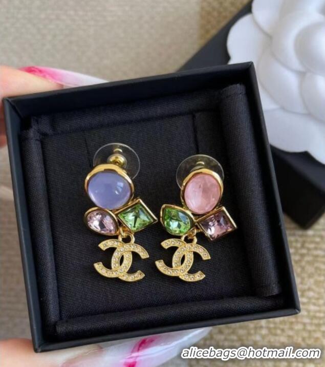 Hot Sell Cheap Chanel Crystals Earrings CH012622 Multicolor 2026
