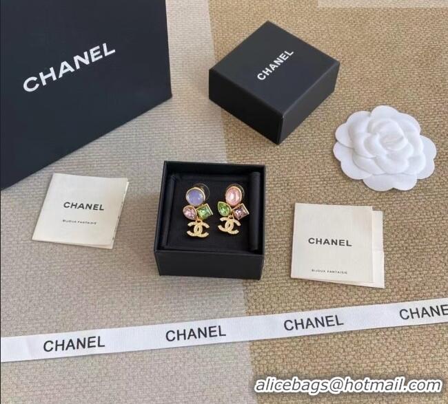 Hot Sell Cheap Chanel Crystals Earrings CH012622 Multicolor 2026