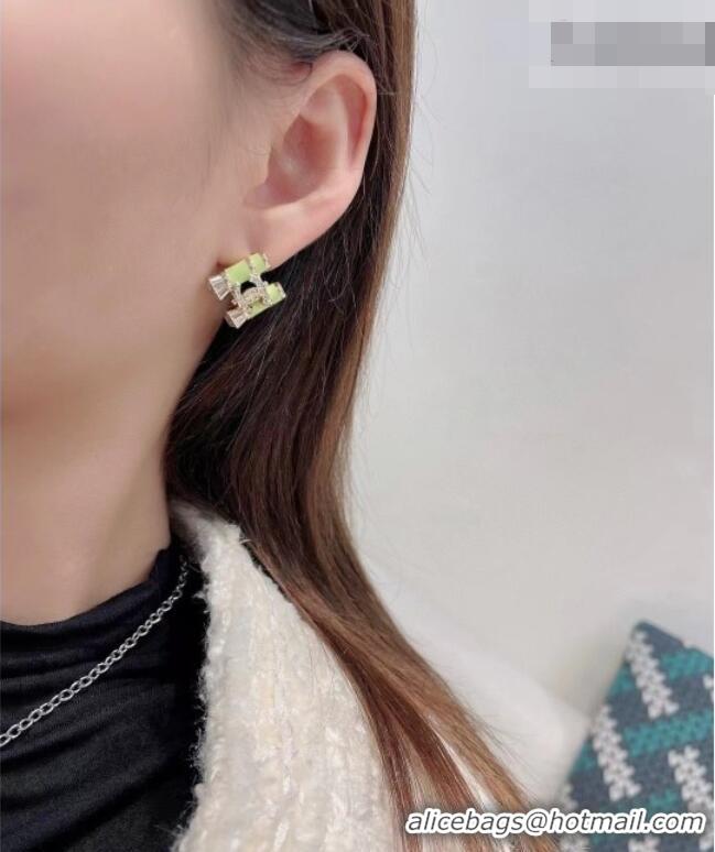 Shop Discount Chanel Bamboo Earrings CH012802 Green 2026