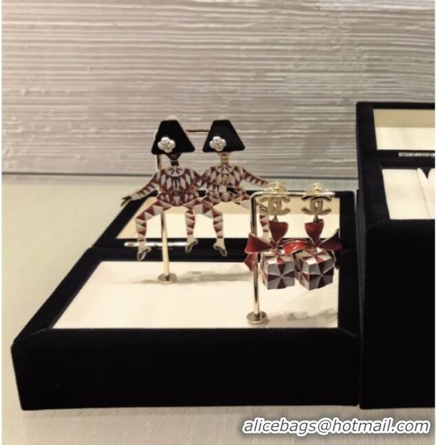 Good Looking Chanel Earrings CH012805 Red 2026