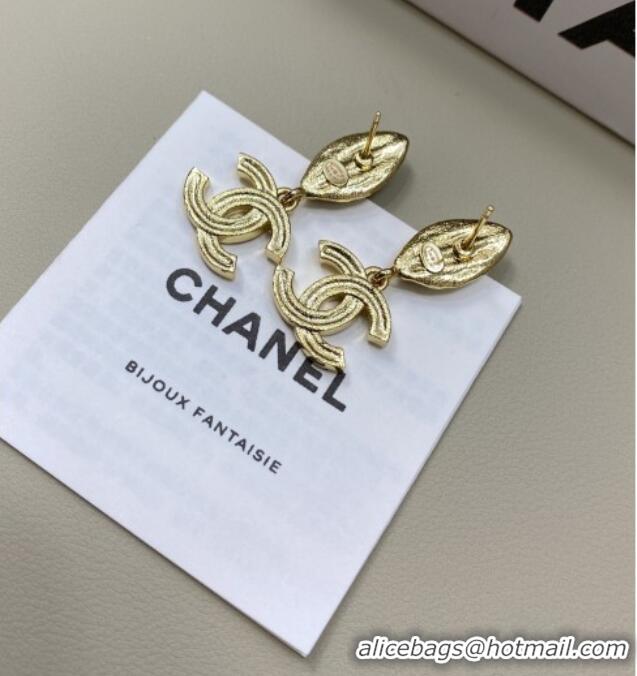 Grade Inexpensive Chanel Crystals Earrings CH012813 Gold 2026