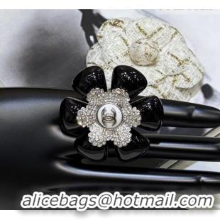 Buy Fashionable Chanel Bloom Earrings CH013001 Black 2026