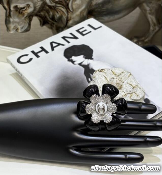 Buy Fashionable Chanel Bloom Earrings CH013001 Black 2026