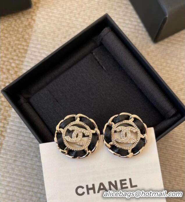 Luxury Cheap Chanel Round Earrings CH013006 Gold 2026
