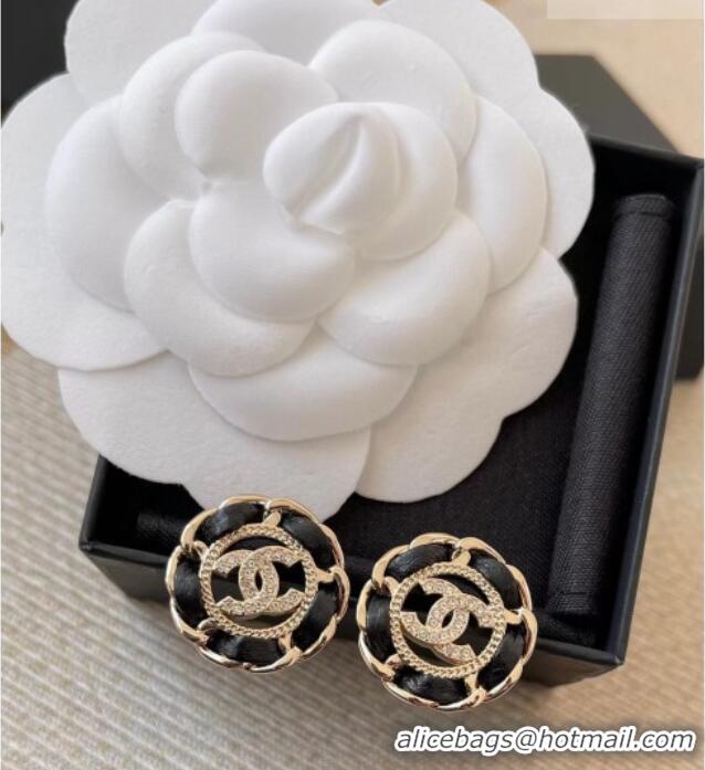Luxury Cheap Chanel Round Earrings CH013006 Gold 2026