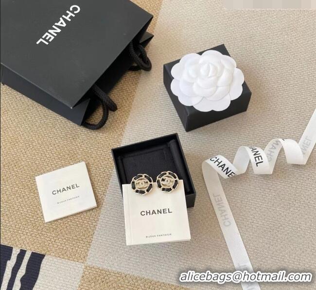 Luxury Cheap Chanel Round Earrings CH013006 Gold 2026