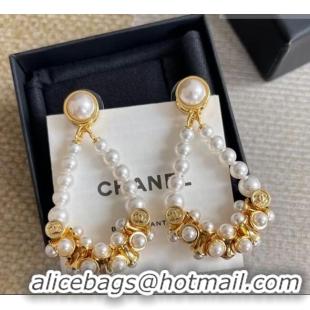 Stylish Discount Chanel Pearls Earrings CH032014 2026