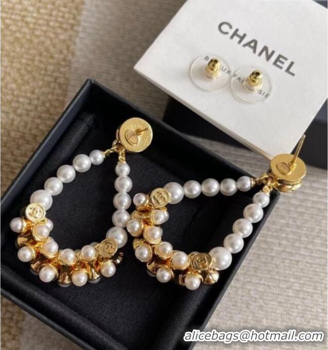 Stylish Discount Chanel Pearls Earrings CH032014 2026
