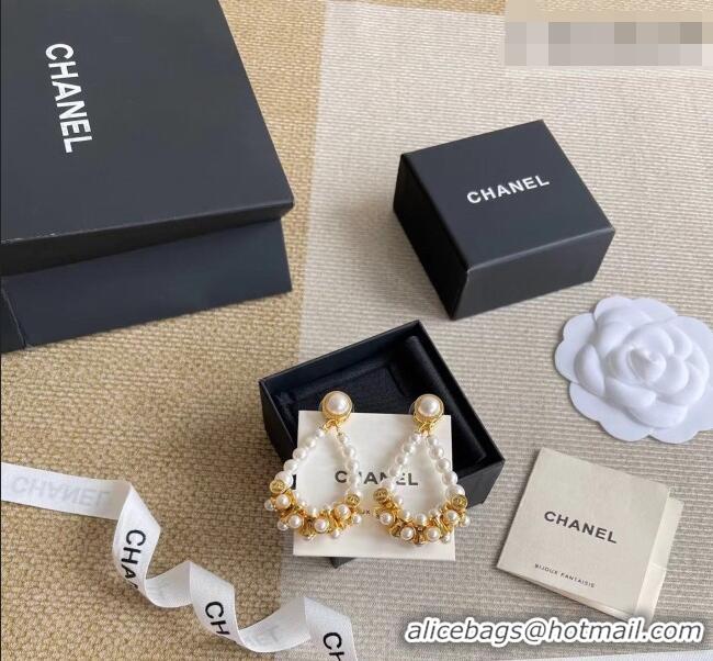 Stylish Discount Chanel Pearls Earrings CH032014 2026