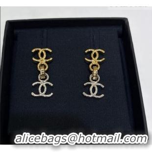 Top Quality Chanel CC Earrings CH032022 Silver/Gold 2026