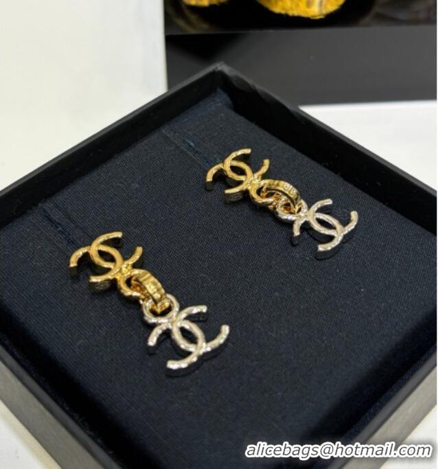 Top Quality Chanel CC Earrings CH032022 Silver/Gold 2026