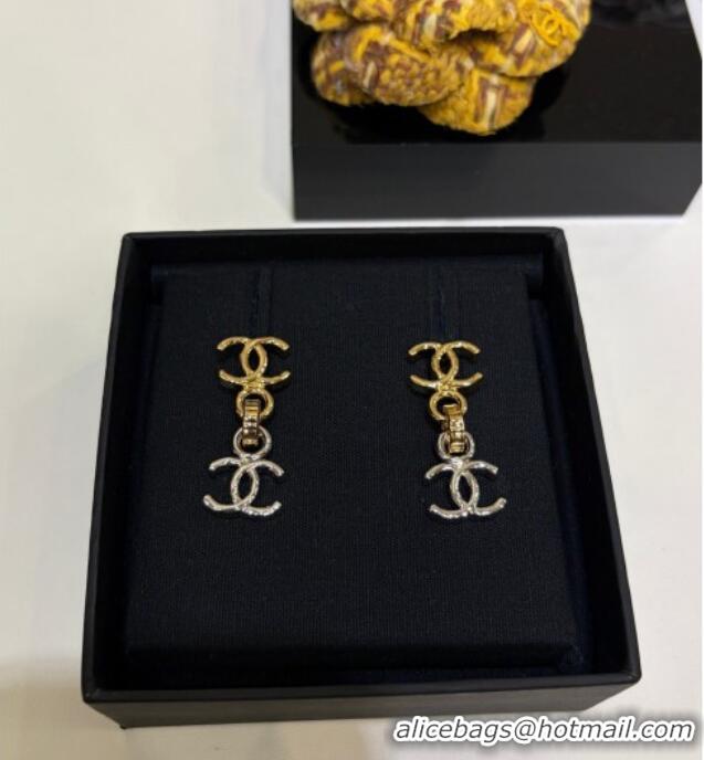 Top Quality Chanel CC Earrings CH032022 Silver/Gold 2026