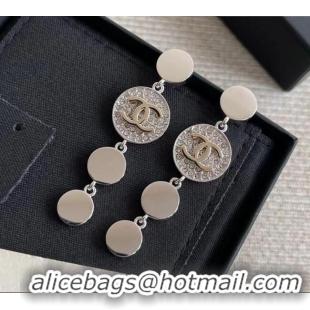 Modern Classic Chanel Silver Short Earrings CH032026 2026