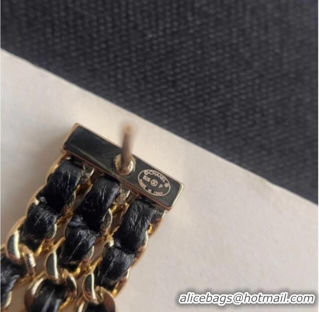 Well Crafted Chanel Tassel Chain Earrings CH032027 Black 2026
