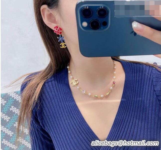 Reasonable Price Chanel Camellia Short Earrings CH032031 2026