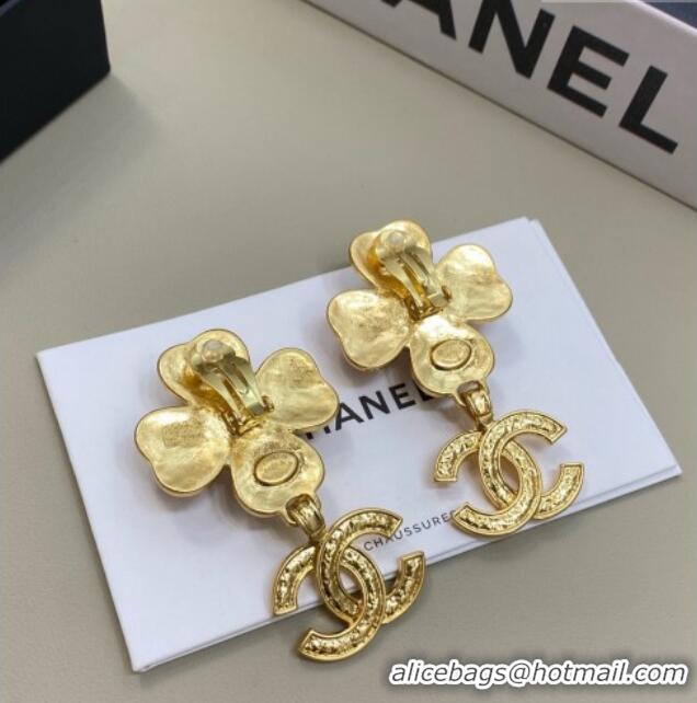 Buy Discount Chanel Vintage Earrings CH080414 Gold 2026