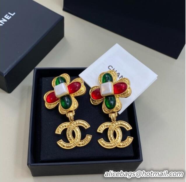 Buy Discount Chanel Vintage Earrings CH080414 Gold 2026