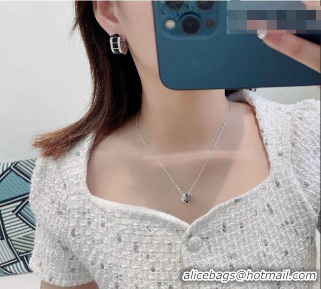 Free Shipping Discount Chanel Earrings CH080425 Silver/Black 2026
