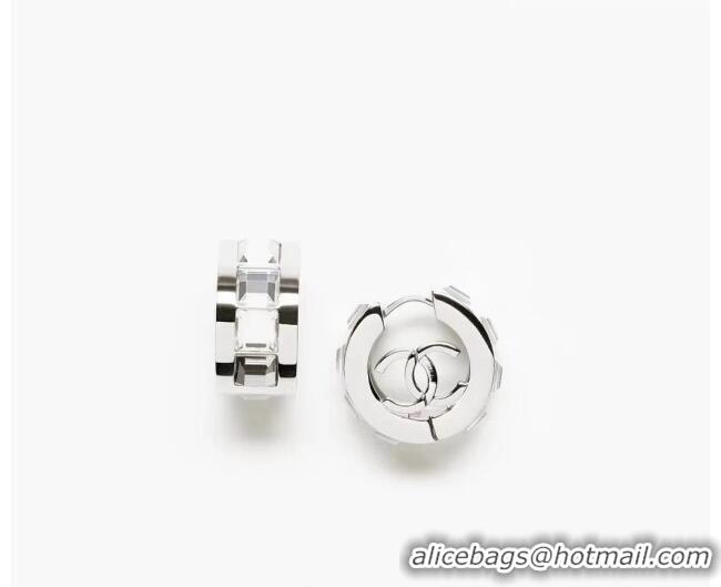 Free Shipping Discount Chanel Earrings CH080425 Silver/Black 2026