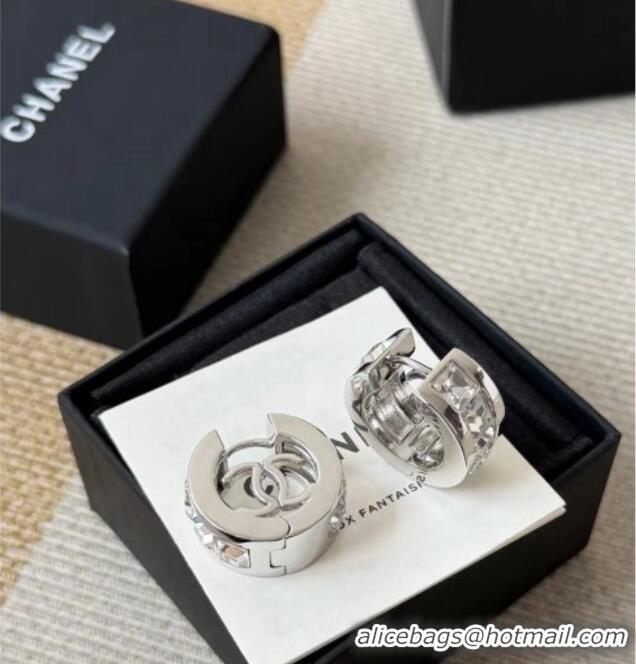 Popular Style Chanel Crystals Earrings CH080426 Silver 2026