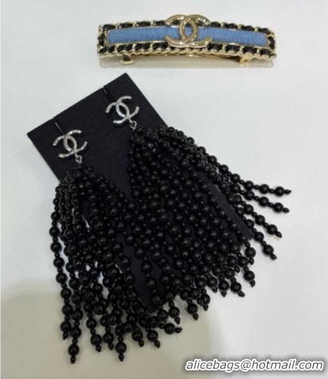 Classic Specials Chanel Tassels Earrings CH080427 Black 2026