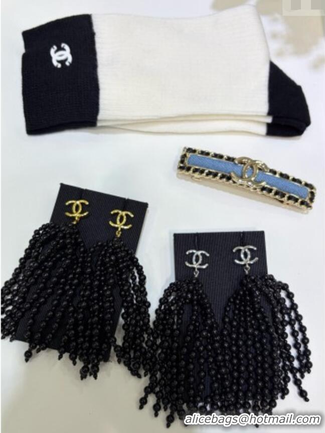 Classic Specials Chanel Tassels Earrings CH080427 Black 2026
