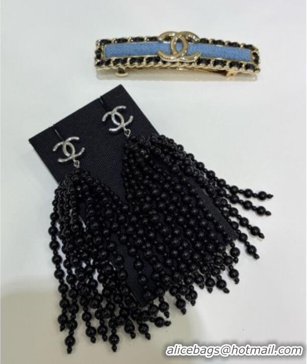 Classic Specials Chanel Tassels Earrings CH080427 Black 2026