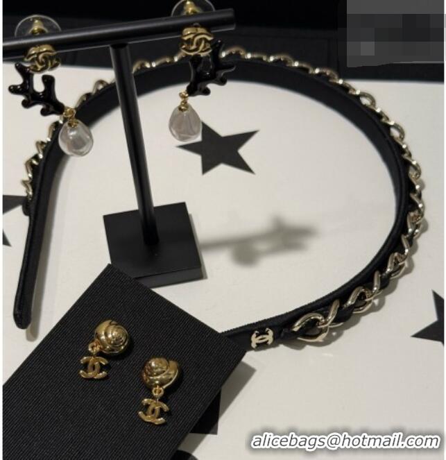 Well Crafted Classic Chanel Conch Earrings CH080429 Gold 2026