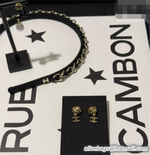 Well Crafted Classic Chanel Conch Earrings CH080429 Gold 2026