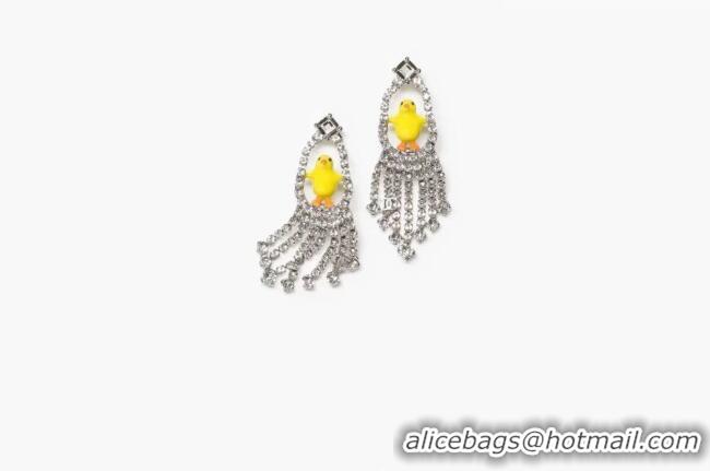 Top Grade Discount Chanel Bird Earrings CH080510 Silver/Yellow 2026