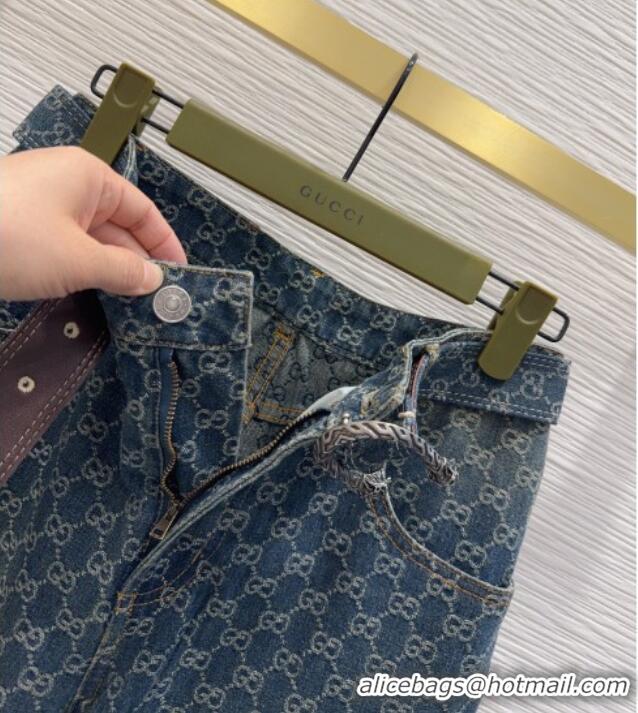 Traditional Specials Gucci GG Denim Jeans GG032501 Blue 2026