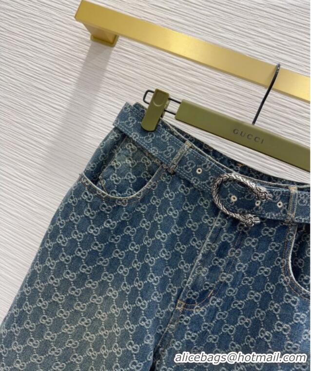 Traditional Specials Gucci GG Denim Jeans GG032501 Blue 2026