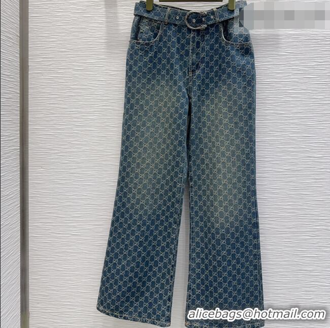 Traditional Specials Gucci GG Denim Jeans GG032501 Blue 2026