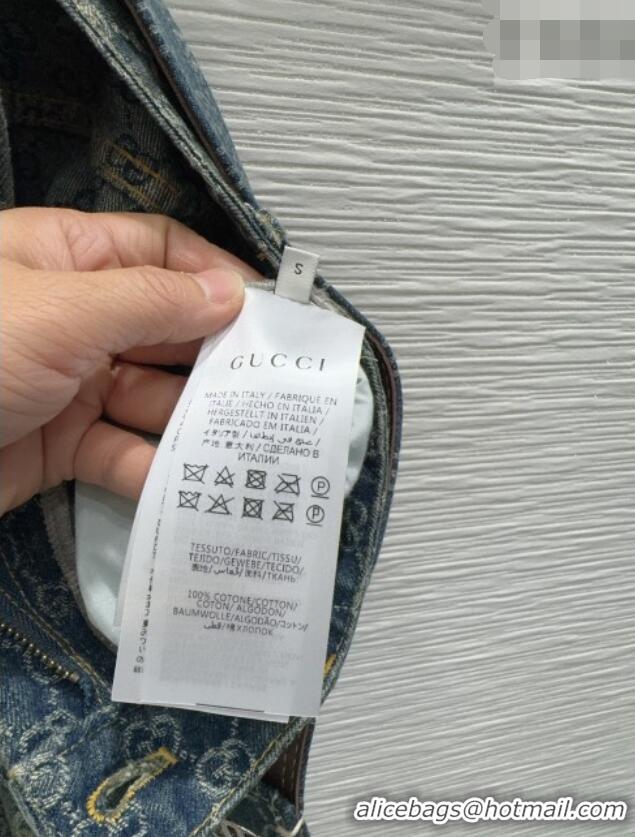 Traditional Specials Gucci GG Denim Jeans GG032501 Blue 2026