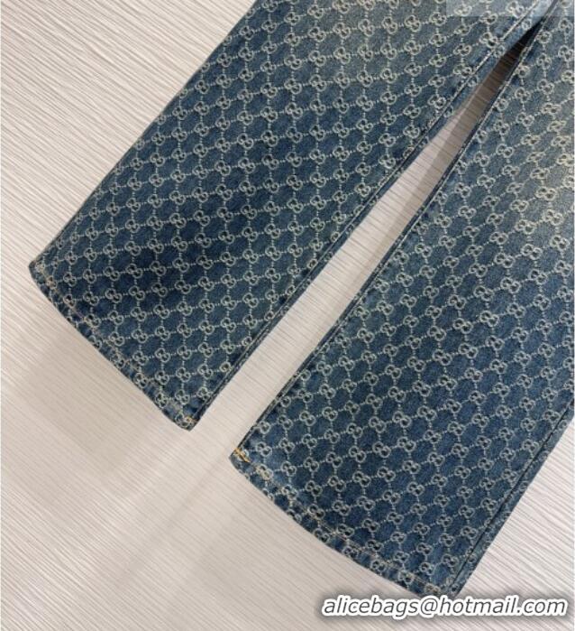 Traditional Specials Gucci GG Denim Jeans GG032501 Blue 2026