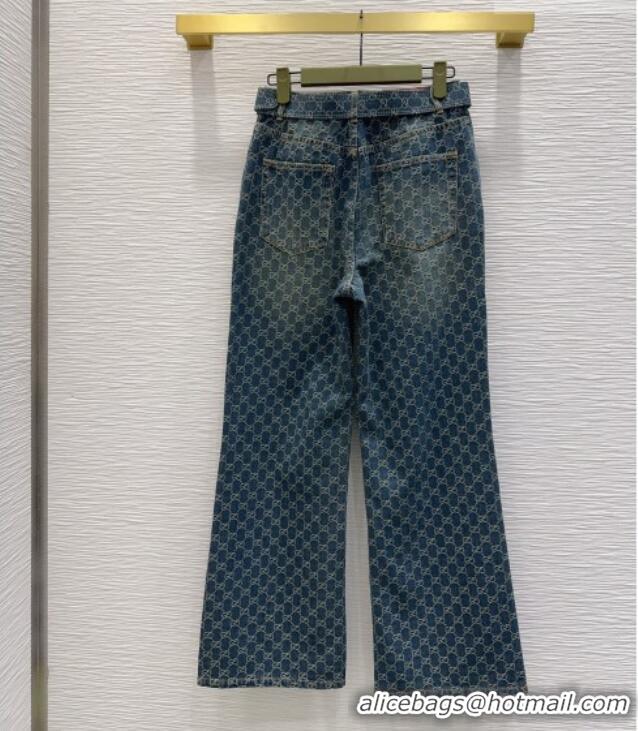 Traditional Specials Gucci GG Denim Jeans GG032501 Blue 2026