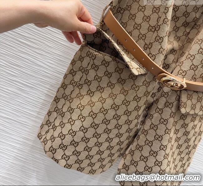 Modern Classic Gucci GG Long Vest GG032504 Beige 2026