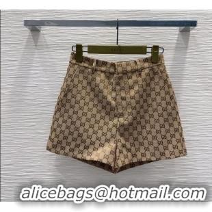 Good Taste Gucci GG Shorts GG032504 Beige 2026
