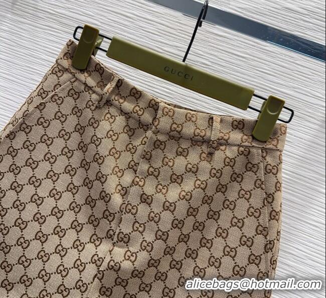 Good Taste Gucci GG Shorts GG032504 Beige 2026