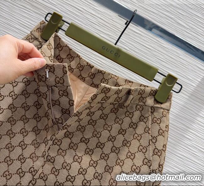 Good Taste Gucci GG Shorts GG032504 Beige 2026