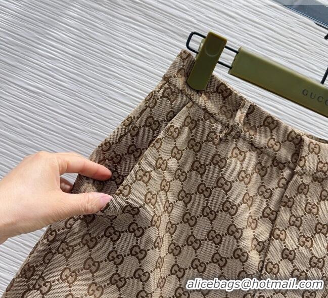 Good Taste Gucci GG Shorts GG032504 Beige 2026