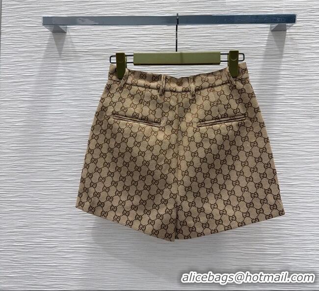 Good Taste Gucci GG Shorts GG032504 Beige 2026