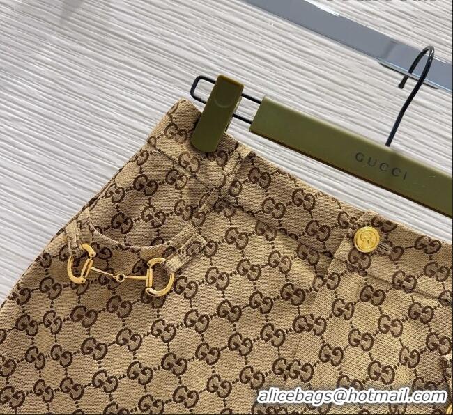 Market Sells Gucci GG Top and Shorts G041445 Beige 2026
